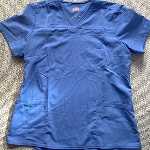 Light Blue/Purple Dickie’s Scrub Top